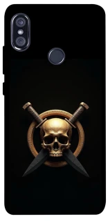Чохол на Xiaomi Redmi Note 5 Pro / Note 5 (AI Dual Camera) Golden Skull фото 1 з 1