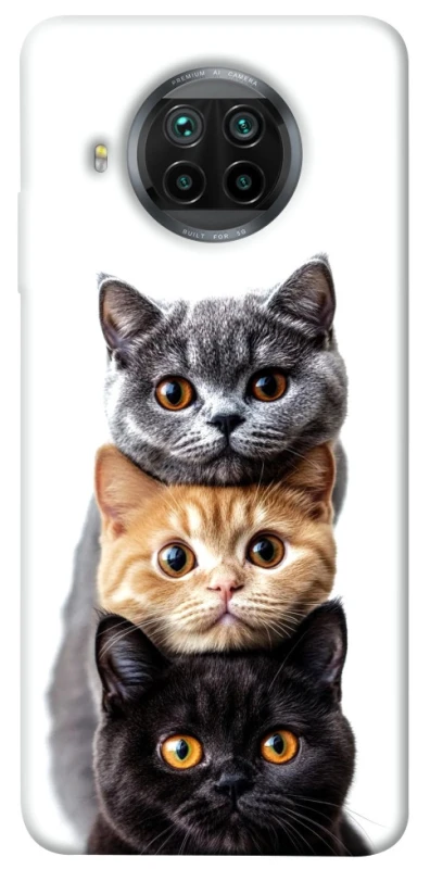 Чохол на Xiaomi Mi 10T Lite / Redmi Note 9 Pro 5G Гарні котики фото 1 з 1