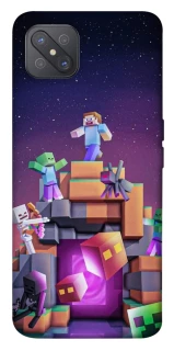 Чехол на Oppo A92s Minecraft aesthetics фото 1 из 1