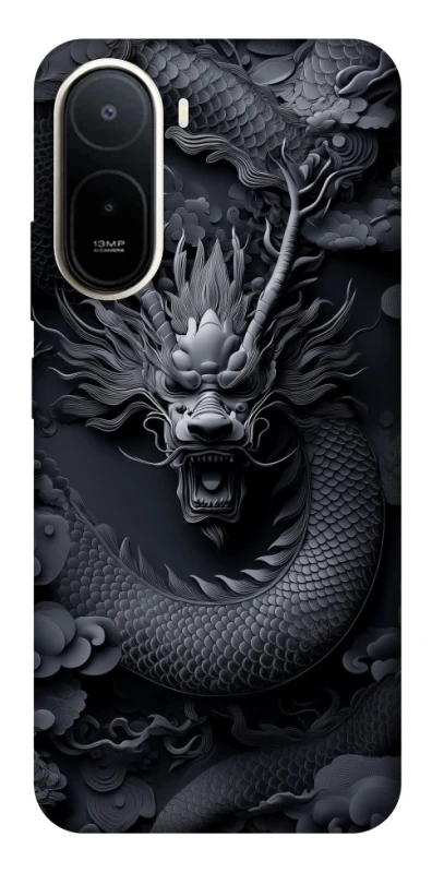 Чехол на Xiaomi Redmi A7 Pro 4G black dragon фото 1 из 2