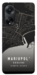 Чехол на Oppo A58 4G Mariupol map фото 1 из 1