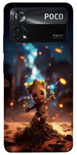 Чохол на Xiaomi Poco X4 Pro 5G Baby Groot v3 фото 1 з 1