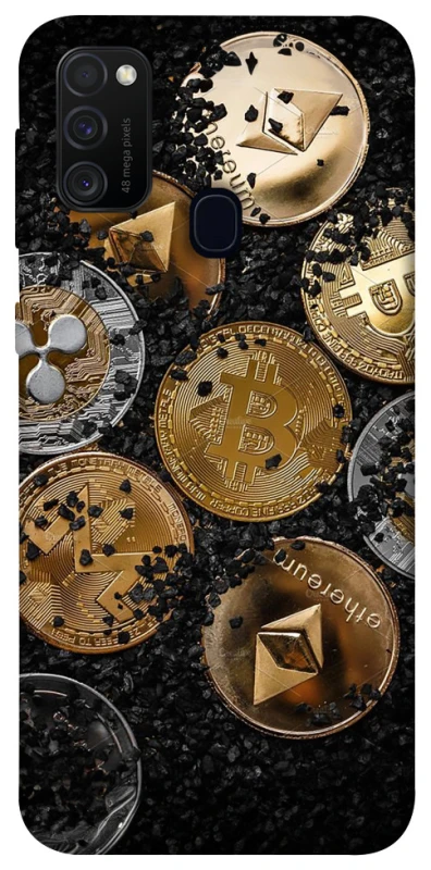 Чехол на Samsung Galaxy M21 Many coins v2 фото 1 из 1