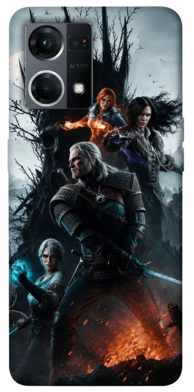 Чохол на Oppo Reno 7 4G Witcher v2 фото 1 з 1