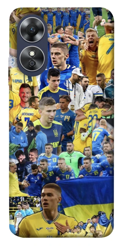 Чехол на Oppo A17 UA-Football ver.6 фото 1 из 1