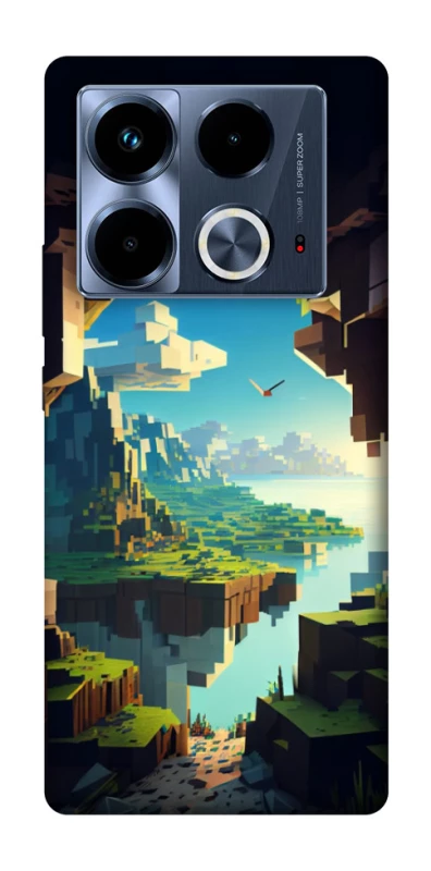 Чохол на Infinix Note 40 4G Minecraft sunrise фото 1 з 1