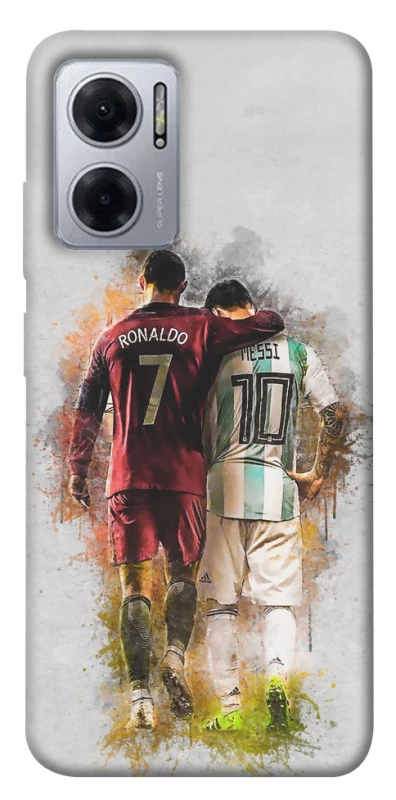 Чохол на Xiaomi Redmi Note 11E Ronaldo та Messi фото 1 з 1
