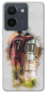 Чехол на Vivo Y36 Ronaldo и Messi фото 1 из 1