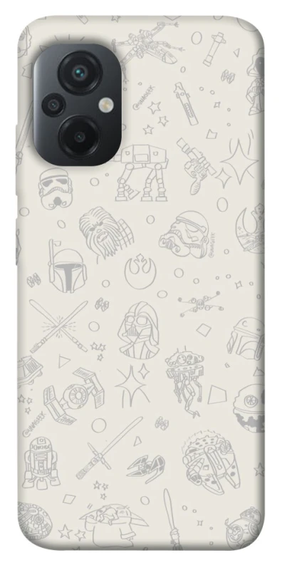 Чохол на Xiaomi Poco M5 Star Wars background ver.1 фото 1 з 1