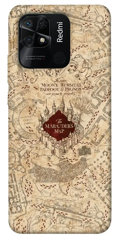 Чехол на Xiaomi Redmi 10C Marauders map фото 1 из 1