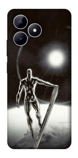 Чехол на Realme Note 50 5G Серебряный сёрфер фото 1 из 1