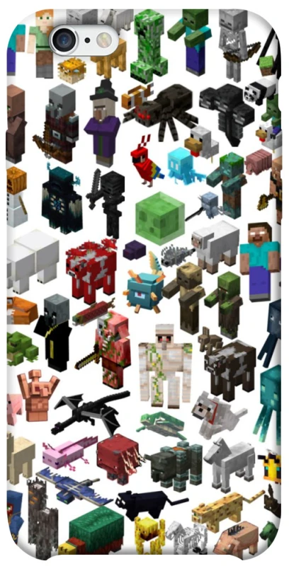 Чохол на Apple iPhone 6/6s (4.7") Minecraft v4 фото 1 з 1