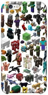 Чохол на Apple iPhone 6/6s (4.7") Minecraft v4 фото 1 з 1