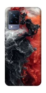 Чохол на Vivo V21 Black and Red фото 1 з 1