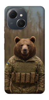 Чохол на TECNO Spark 40C Ведмідь захисник фото 1 з 1