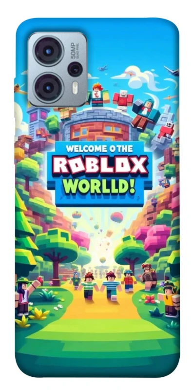 Чохол на Motorola Moto G23 Roblox World фото 1 з 1