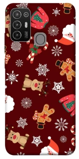 Чехол на ZTE Blade A52 Новогодний v6 фото 1 из 1