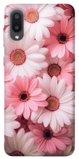 Чехол на Samsung Galaxy A02 Розовые цветы v2 фото 1 из 1