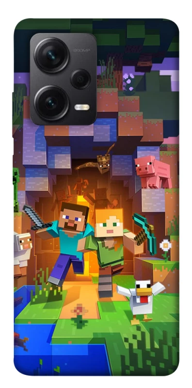 Чохол на Xiaomi Redmi Note 12 Pro 5G Minecraft game фото 1 з 1