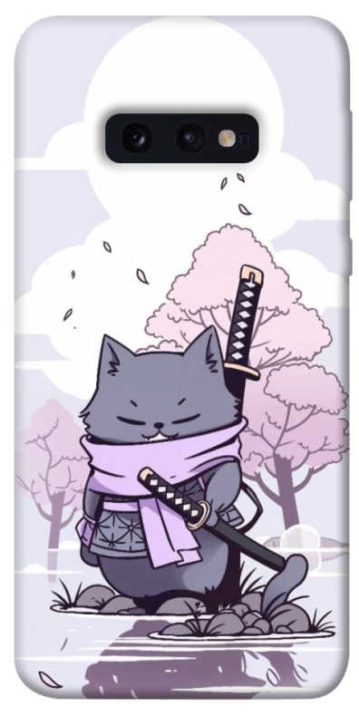 Чехол на Samsung Galaxy S10e Samurai cat фото 1 из 1