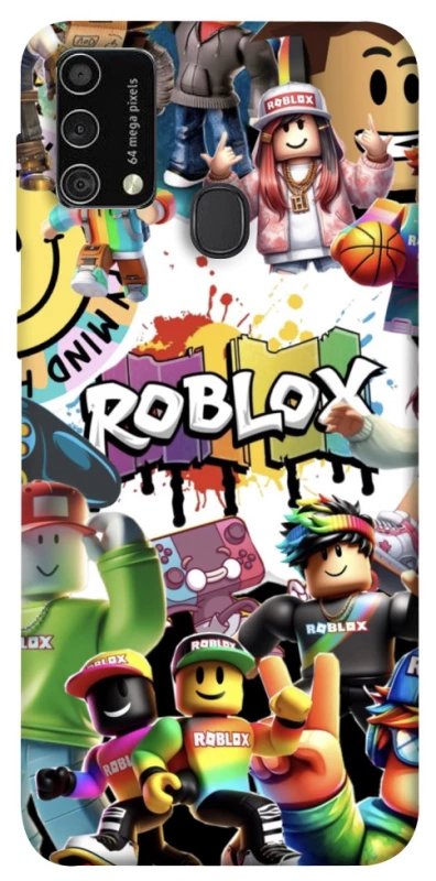 Чохол на Samsung Galaxy M21s Roblox Characters Collage фото 1 з 1