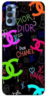 Чехол на TECNO Spark 8P Fashion collage ver.5 фото 1 из 1