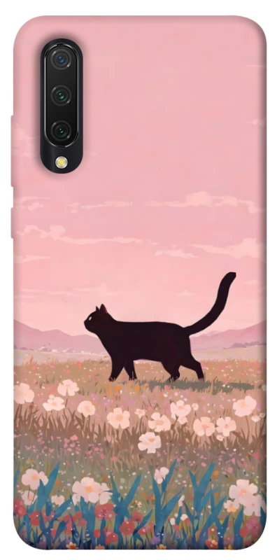 Чохол на Xiaomi Mi CC9 / Mi 9 Lite cat on a field фото 1 з 1