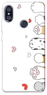 Чехол на Xiaomi Redmi Note 5 Pro / Note 5 (AI Dual Camera) Paws фото 1 из 1