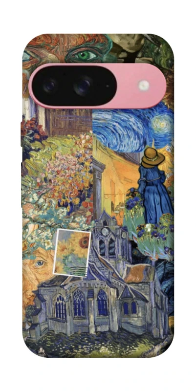 Чохол на Google Pixel 9 Van Gogh collage фото 1 з 1