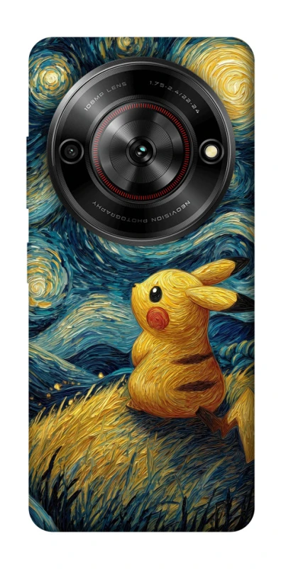 Чохол на ZTE Nubia Focus Pikachu and Van Gogh фото 1 з 1