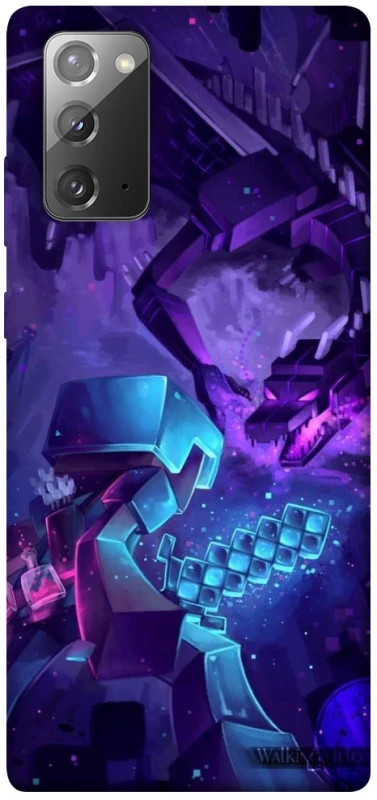 Чехол на Samsung Galaxy Note 20 Minecraft dragon фото 1 из 1