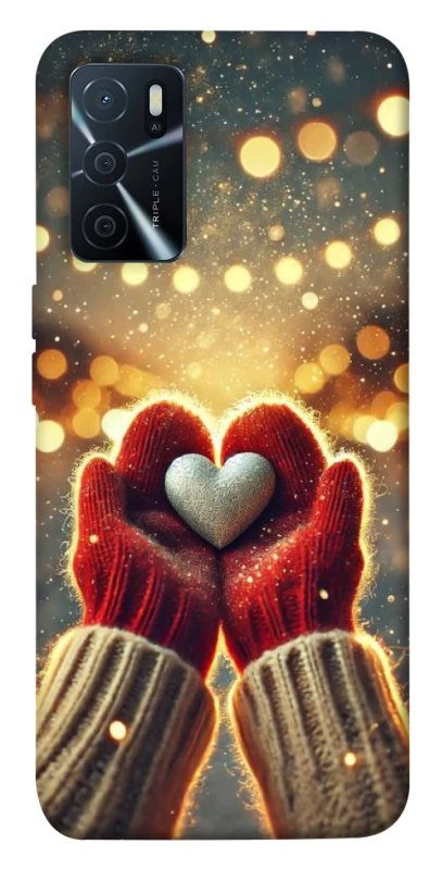 Чехол на Oppo A16s / A16 Heart in hand фото 1 из 1
