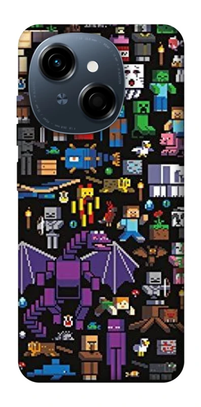 Чохол на TECNO Spark Go 1 Minecraft v5 фото 1 з 1