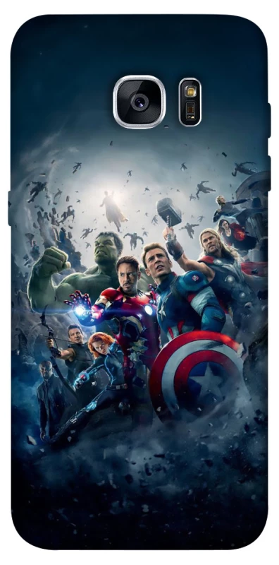 Чохол на Samsung G935F Galaxy S7 Edge Marvel heroes фото 1 з 1