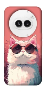 Чохол на Nothing Phone (2a) Сat with glasses фото 1 з 1