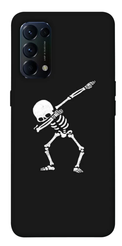 Чохол на Oppo Reno 5 4G Halloween skeleton фото 1 з 1
