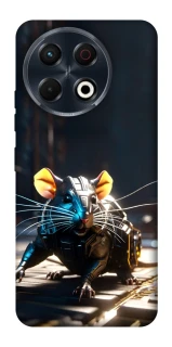 Чехол на TECNO Spark 30 Pro (KL7) Cyber rat фото 1 из 1