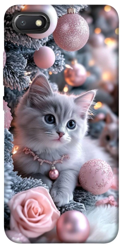 Чохол на Xiaomi Redmi 6A Christmas Kitty фото 1 з 1