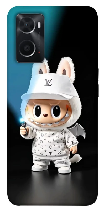 Чохол на Oppo A76 4G Labubu with flashlight ver.1 фото 1 з 1