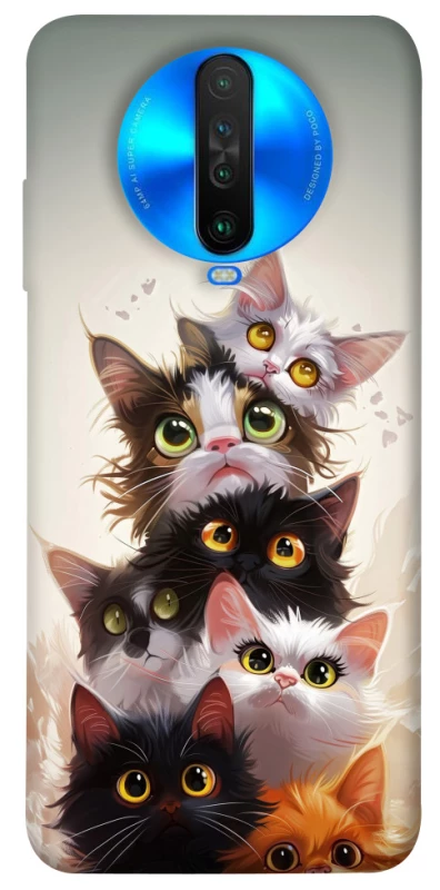 Чохол на Xiaomi Poco X2 Сat eyes фото 1 з 1