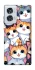 Чохол на Motorola Edge 50 Fusion Cute Cat v2 фото 1 з 1