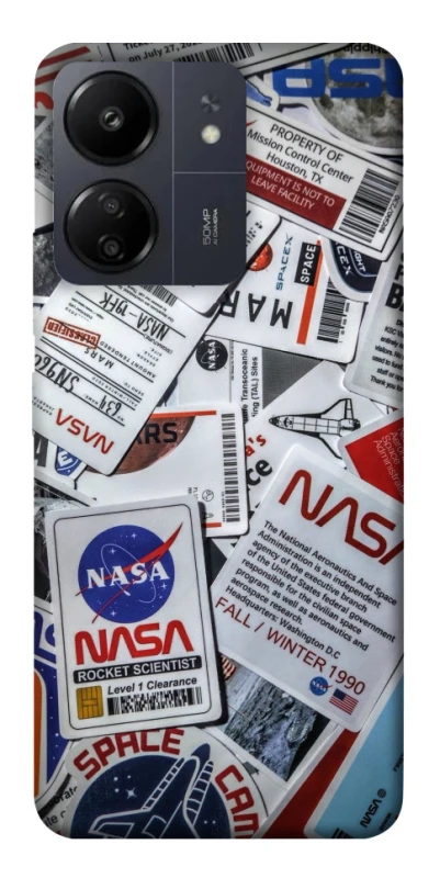 Чехол на Xiaomi Poco C65 NASA ver.4 фото 1 из 1
