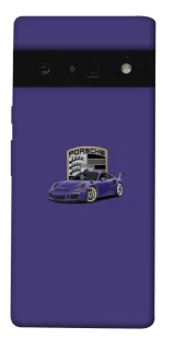 Чехол на Google Pixel 6 Pro Porsche purple фото 1 из 1