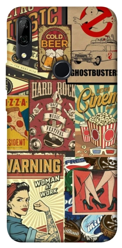 Чохол на Huawei P Smart Z Retro collage ver.2 фото 1 з 1