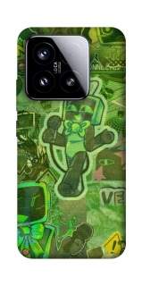 Чохол на Xiaomi 15 Dandysworld tv green theme фото 1 з 1