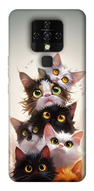 Чехол на TECNO Camon 16 SE Сat eyes фото 1 из 1