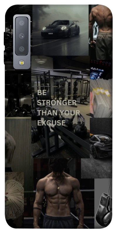 Чохол на Samsung A750 Galaxy A7 (2018) Be stronger фото 1 з 1