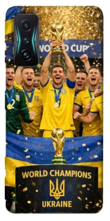 Чохол на Xiaomi Redmi K50 Gaming UA-Football ver.5 фото 1 з 1