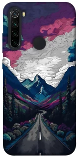 Чохол на Xiaomi Redmi Note 8 Намальовані гори фото 1 з 1