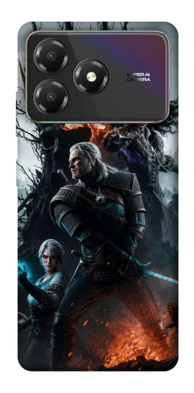 Чохол на ZTE Blade A36 Witcher v2 фото 1 з 1
